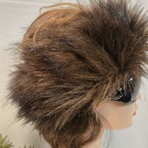 Merona Brown Faux Fur Headband